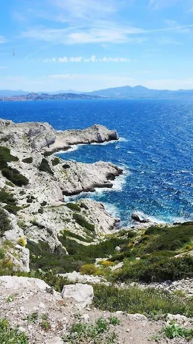 ✼ Jardin-Parking-Proche Plage Et Calanque Marseille Apartment